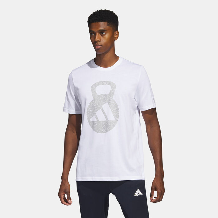 Men's AEROREADY Training Logo Graphic T-Shirt Men's AEROREADY Training Logo Graphic T-Shirt image number 0