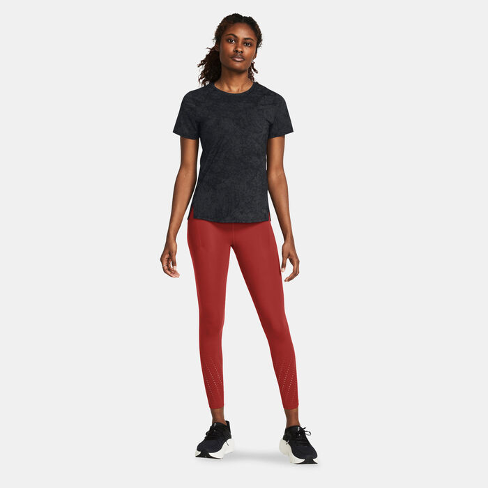 Women's Launch Elite Ankle Running Leggings image number 2