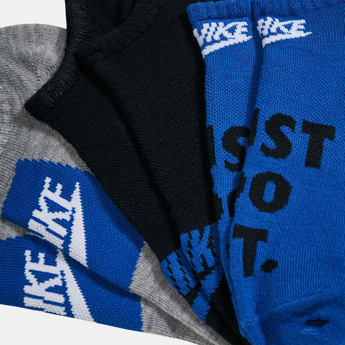 Kids' Everyday Lightweight No-Show Socks - 3 Pack (Older Kids) image number 1