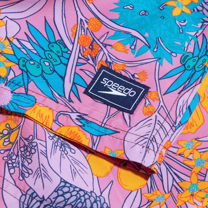 Men's Digital Printed Leisure 14-Inch Swimming Shorts image number 1