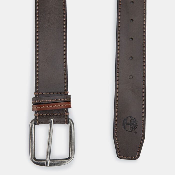 Men's Contrast Stitch Belt Men's Contrast Stitch Belt image number 1