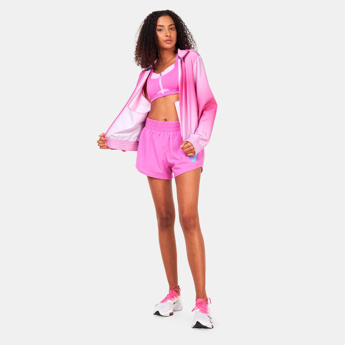 Women's Swoosh Run Print Jacket image number 2
