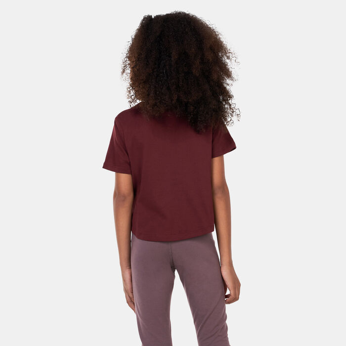 Kids' Dri-FIT Sport Essential+ Cropped Training T-Shirt (Older Kids) Kids' Dri-FIT Sport Essential+ Cropped Training T-Shirt (Older Kids) image number 1