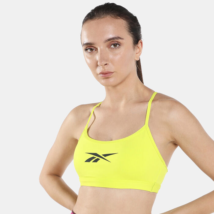 Women's Lux Skinny Strap Sports Bra Women's Lux Skinny Strap Sports Bra image number 0