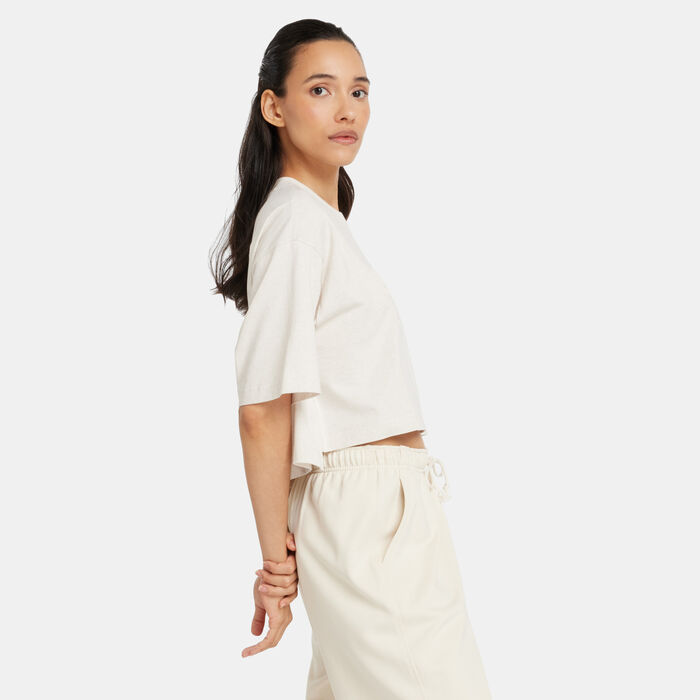 Women's Embossed Graphic Jersey T-Shirt image number 2