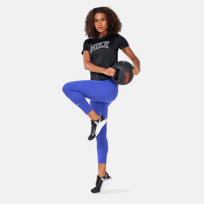 Women's One Dri-FIT Cropped Leggings Women's One Dri-FIT Cropped Leggings image number 2