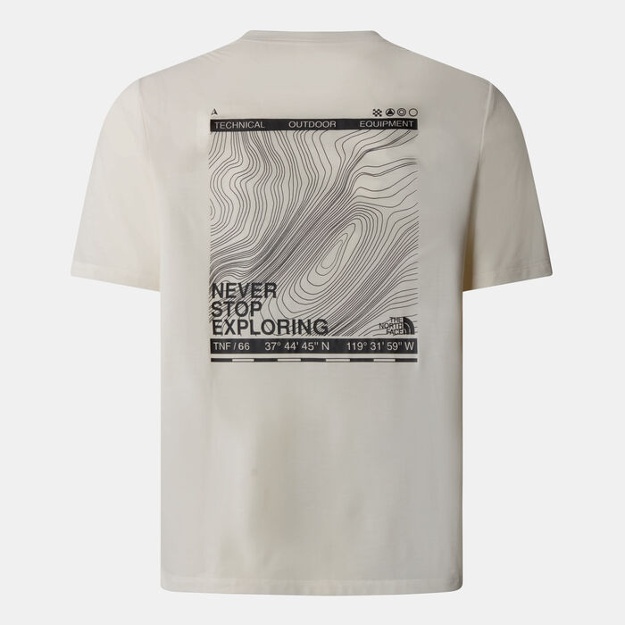 Men's Topographic Foundation T-Shirt Men's Topographic Foundation T-Shirt image number 1
