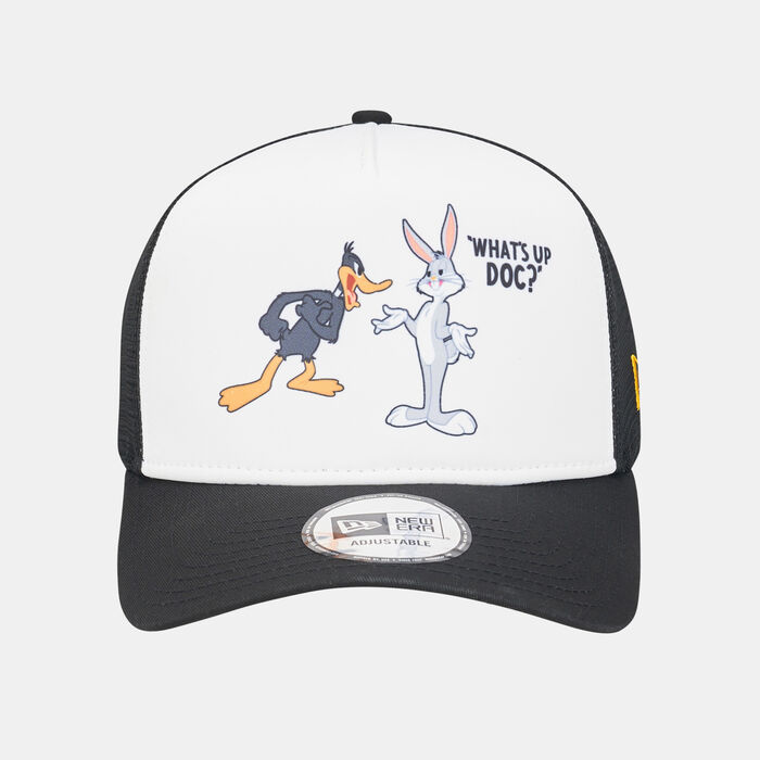 Men's Looney Tunes Daffy Duck Bugs Bunny Trucker Cap Men's Looney Tunes Daffy Duck Bugs Bunny Trucker Cap image number 0