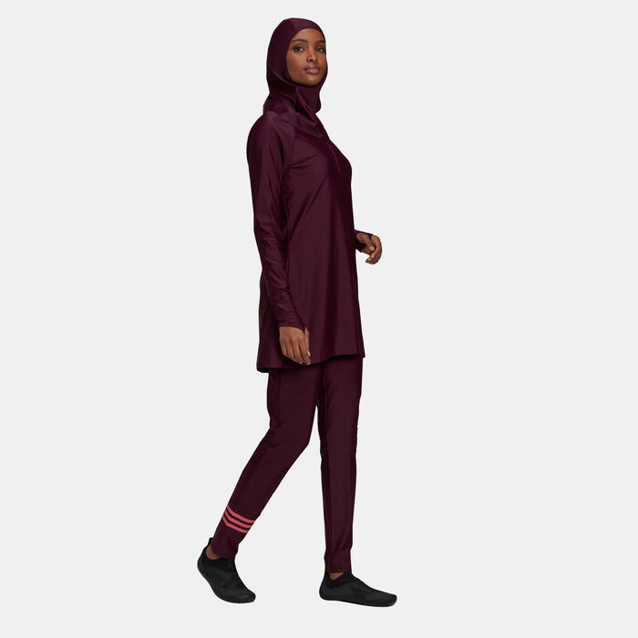 Women's 3-Stripes Swimming Hijab Women's 3-Stripes Swimming Hijab image number 5