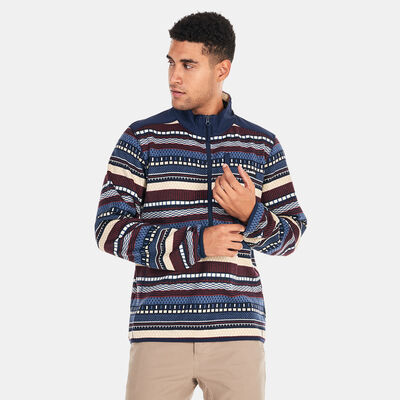 Men's Sweater Weather™ II Printed Fleece Half-Zip Jacket