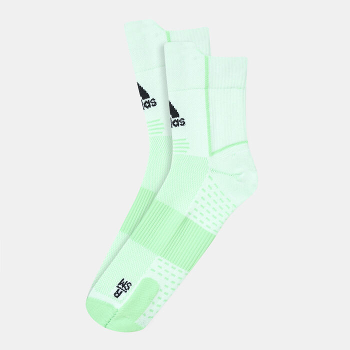 Men's Adizero Ultralight Quarter Performance Running Socks Men's Adizero Ultralight Quarter Performance Running Socks image number 0