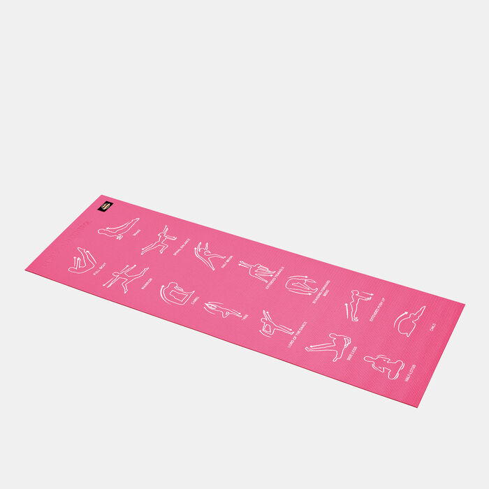 Instructional Yoga Exercise Mat Instructional Yoga Exercise Mat image number 0