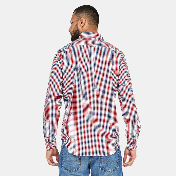 Men's Elevated Seersucker Gingham Shirt Men's Elevated Seersucker Gingham Shirt image number 1