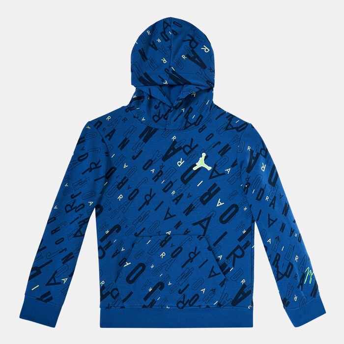 Kids' Essentials Hybrid French Terry Hoodie Kids' Essentials Hybrid French Terry Hoodie image number 0