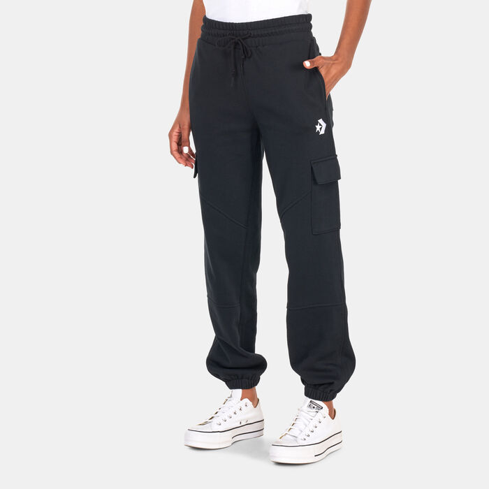 Women's Fashion Knit Cargo Joggers image number 0