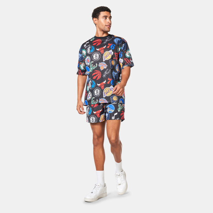 Men's NBA All Over Print Shorts Men's NBA All Over Print Shorts image number 2