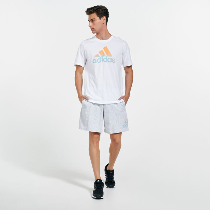 Men's Essentials Tie-Dyed Inspirational Shorts image number 2