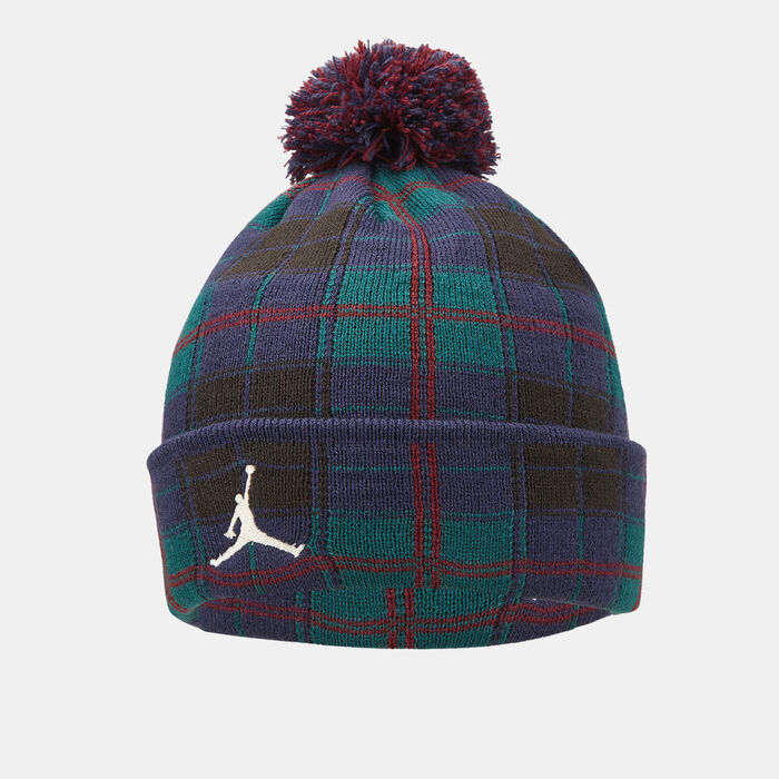 Kids' Plaid Pom Beanie Kids' Plaid Pom Beanie image number 2