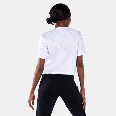 Women's Train Logo Series Crop T-Shirt