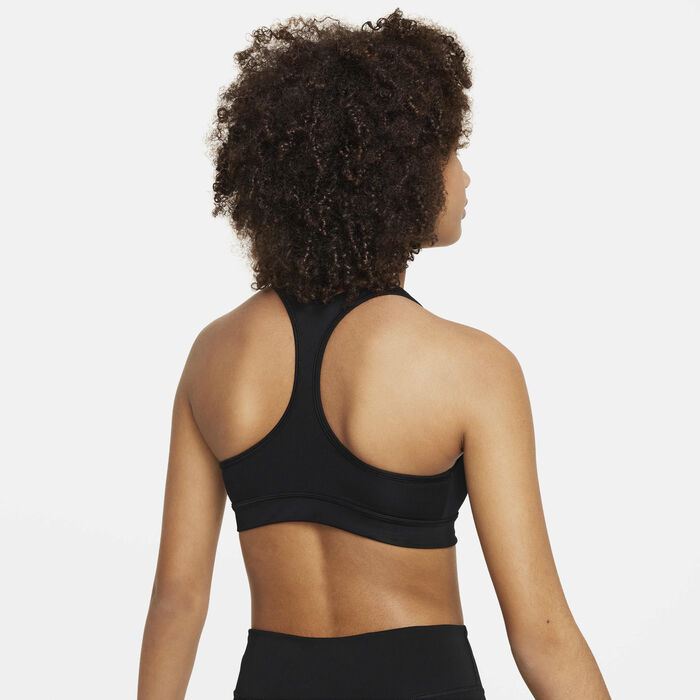 Kids' Swoosh Medium-Support Sports Bra image number 1