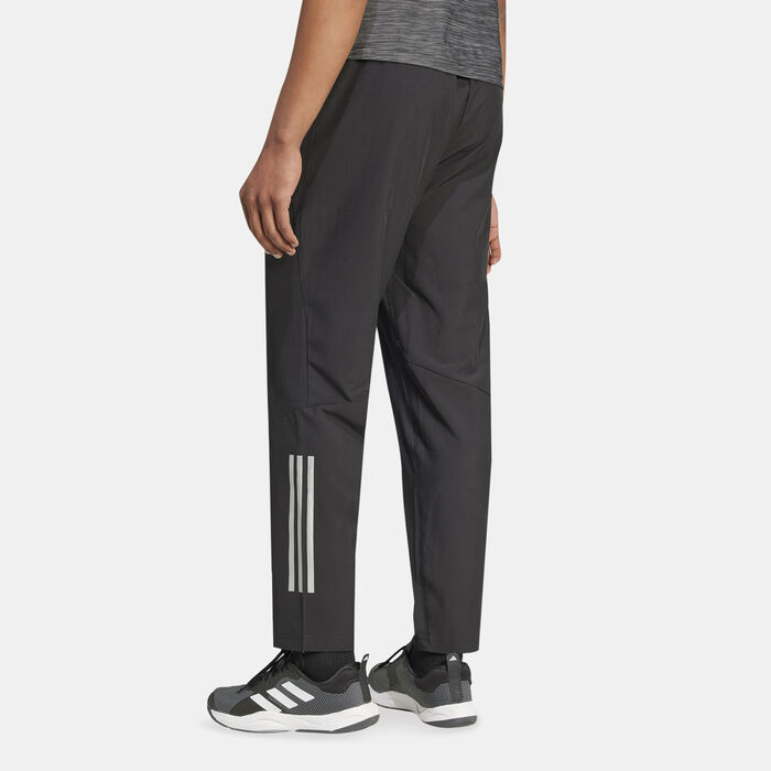 Men's Gym+ Training 3-Stripes Training Woven Joggers Men's Gym+ Training 3-Stripes Training Woven Joggers image number 1