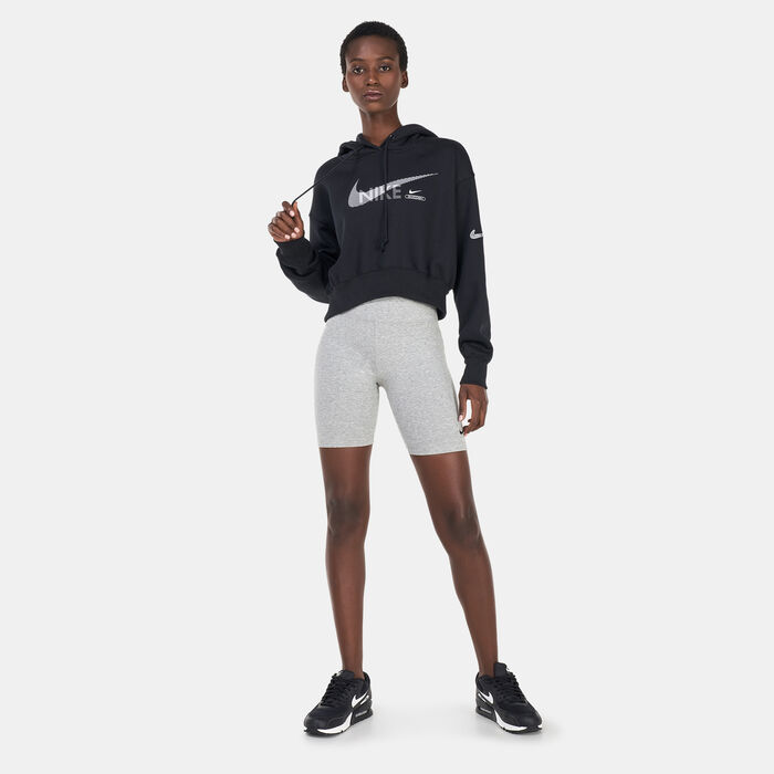 Women's Sportswear Swoosh Fleece Hoodie Women's Sportswear Swoosh Fleece Hoodie image number 2