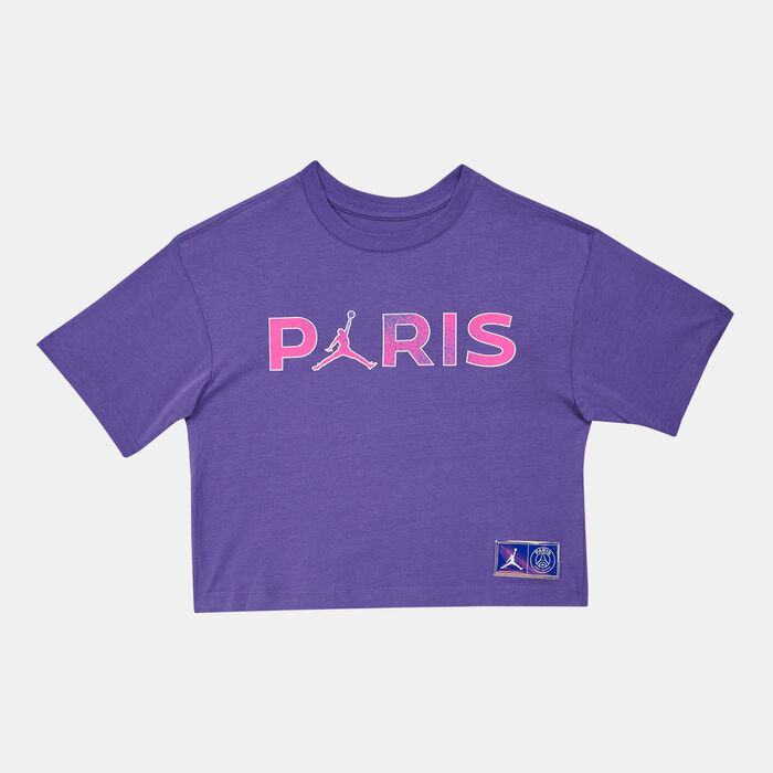 Kids' Paris Saint-Germain Boxy T-Shirt (Younger Kids) Kids' Paris Saint-Germain Boxy T-Shirt (Younger Kids) image number 0
