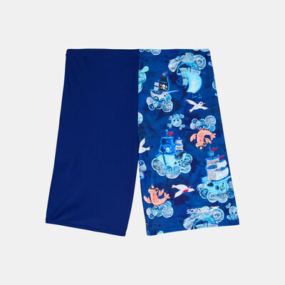 Kids' Digital Allover Print Swimming Jammer Shorts Kids' Digital Allover Print Swimming Jammer Shorts