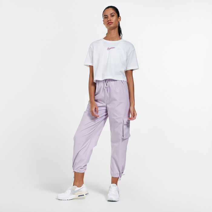 Women's Sportswear Cropped Dance T-Shirt Women's Sportswear Cropped Dance T-Shirt image number 2