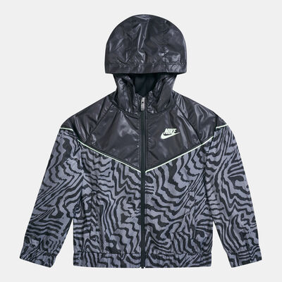 Kids' Electric Zebra Windrunner Jacket (Younger Kids)