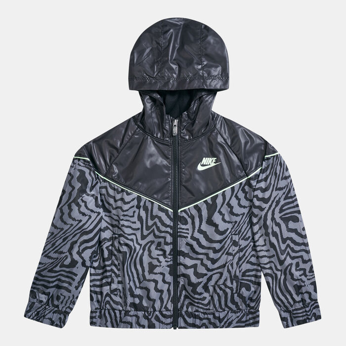 Kids' Electric Zebra Windrunner Jacket (Younger Kids) image number 0