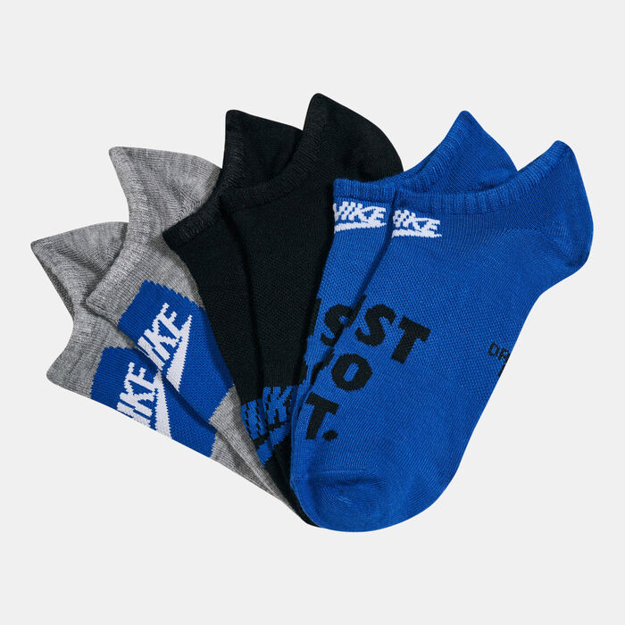 Kids' Everyday Lightweight No-Show Socks - 3 Pack (Older Kids) image number 0