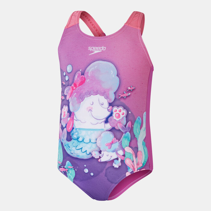 Kids' Digital Printed One-Piece Swimsuit Kids' Digital Printed One-Piece Swimsuit image number 0