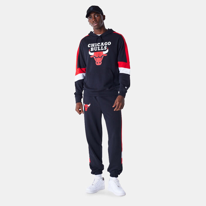 Men's NBA Chicago Bulls Colourblock Hoodie Men's NBA Chicago Bulls Colourblock Hoodie image number 2