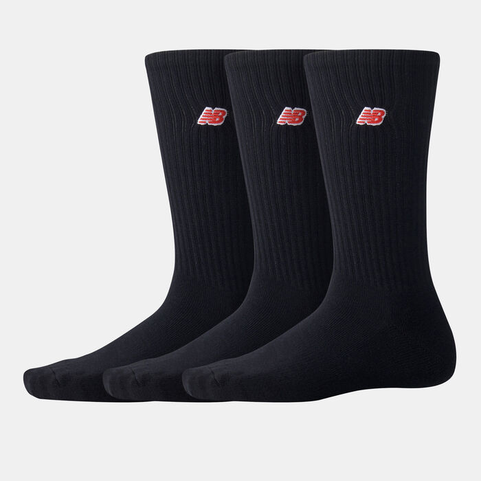 Patch Logo Crew Socks (3 Pairs) Patch Logo Crew Socks (3 Pairs) image number 0