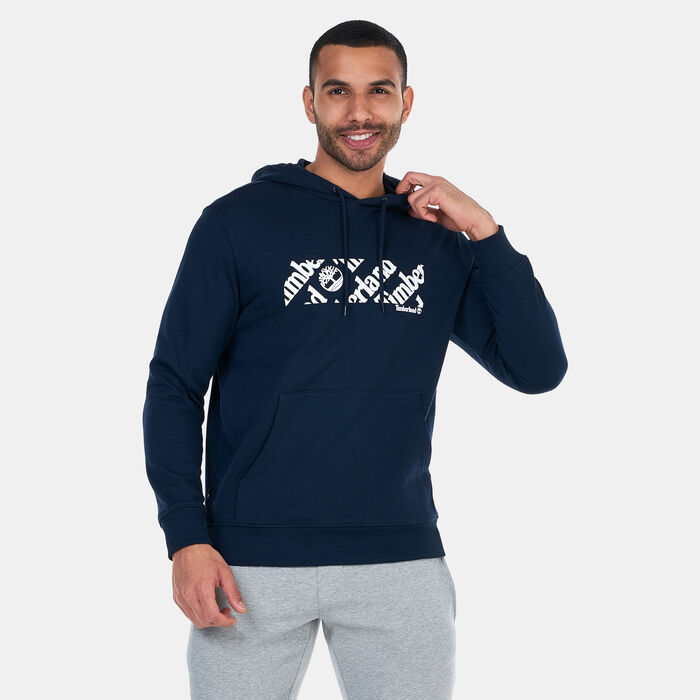 Men's Linear Logo Print T-Hoodie image number 0