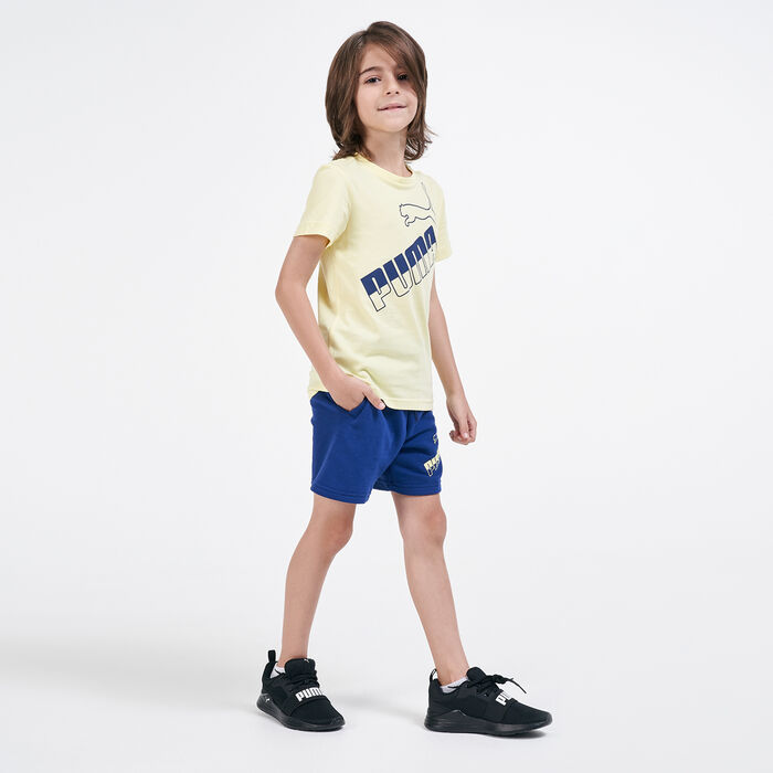 Kids' Amplified Big Logo Shorts Kids' Amplified Big Logo Shorts image number 2
