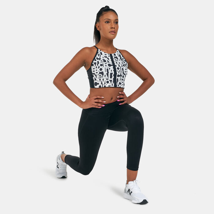 Women's Relentless Printed Crop Top Women's Relentless Printed Crop Top image number 2