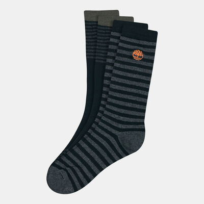 Men's Stripped Crew Socks (2 Pack) Men's Stripped Crew Socks (2 Pack)