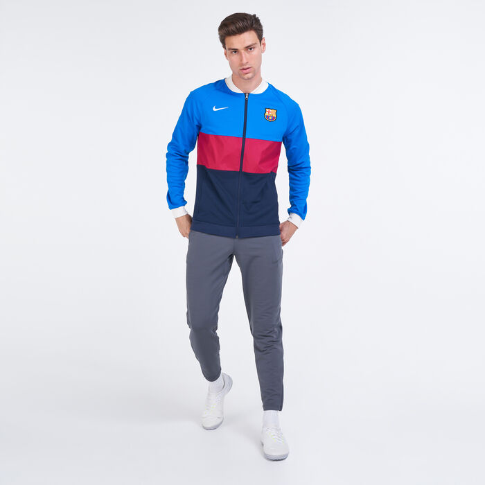 Men's F.C. Barcelona I96 Anthem Football Track Jacket Men's F.C. Barcelona I96 Anthem Football Track Jacket image number 2