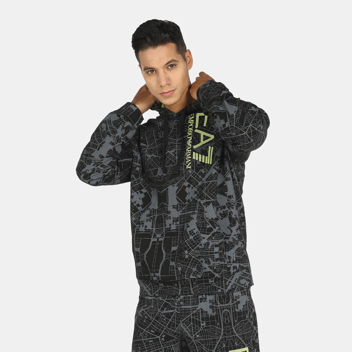 Men's Allover Print Hoodie image number 0
