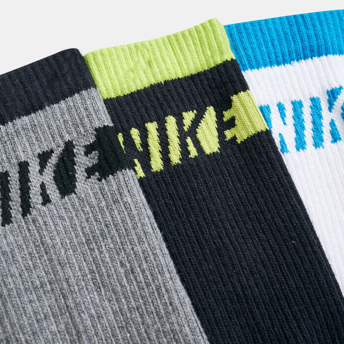 Everyday Plus Cushioned Crew Socks (3 Pack) Everyday Plus Cushioned Crew Socks (3 Pack) image number 1