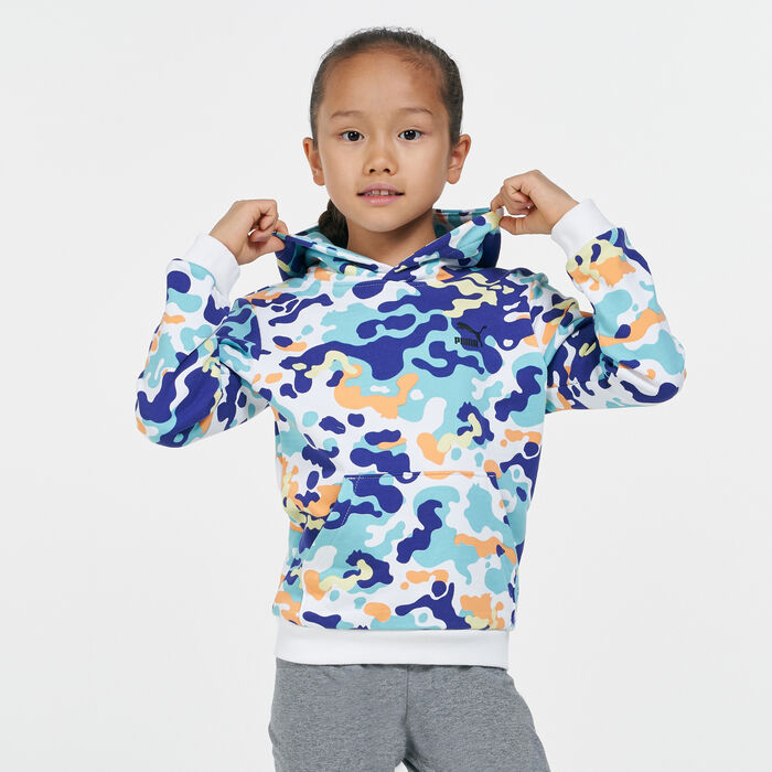 Kids' Classics Graphic Printed Camo Hoodie image number 0