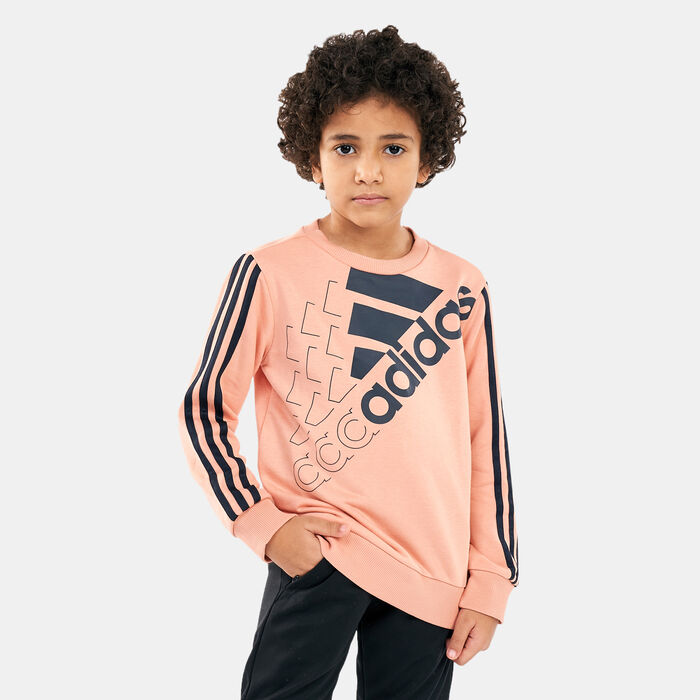 Kids' Essentials Logo Sweatshirt Kids' Essentials Logo Sweatshirt image number 0