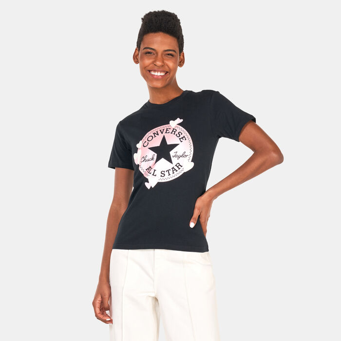 Women's Heart All Star Patch T-Shirt Women's Heart All Star Patch T-Shirt image number 0