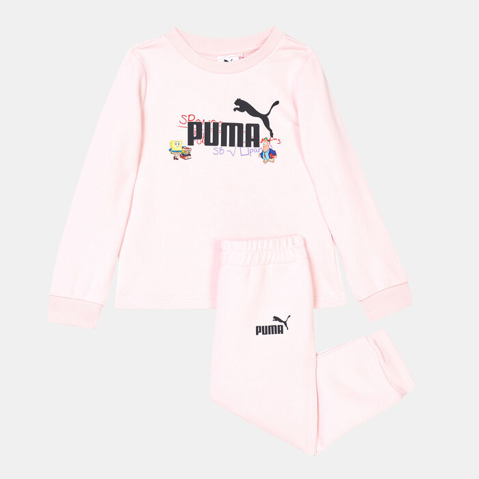 Kids' x SpongeBob SquarePants Sweatshirt and Sweatpants Set (Baby and Toddler) Kids' x SpongeBob SquarePants Sweatshirt and Sweatpants Set (Baby and Toddler) image number 0