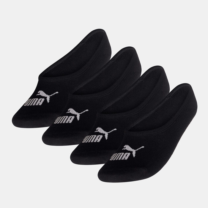 Logo Footie No-Show Socks (4 Pairs) Logo Footie No-Show Socks (4 Pairs) image number 0