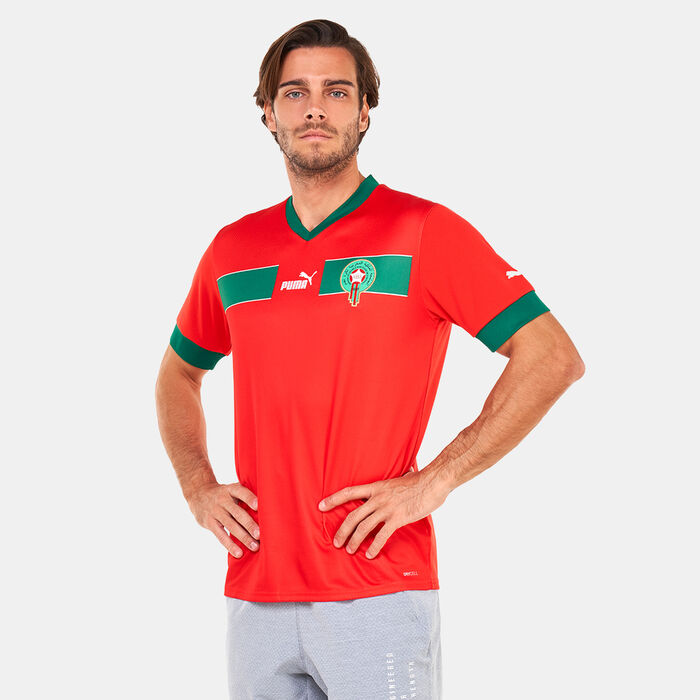 Men's Morocco Replica Home Jersey - 2022/23 Men's Morocco Replica Home Jersey - 2022/23 image number 0