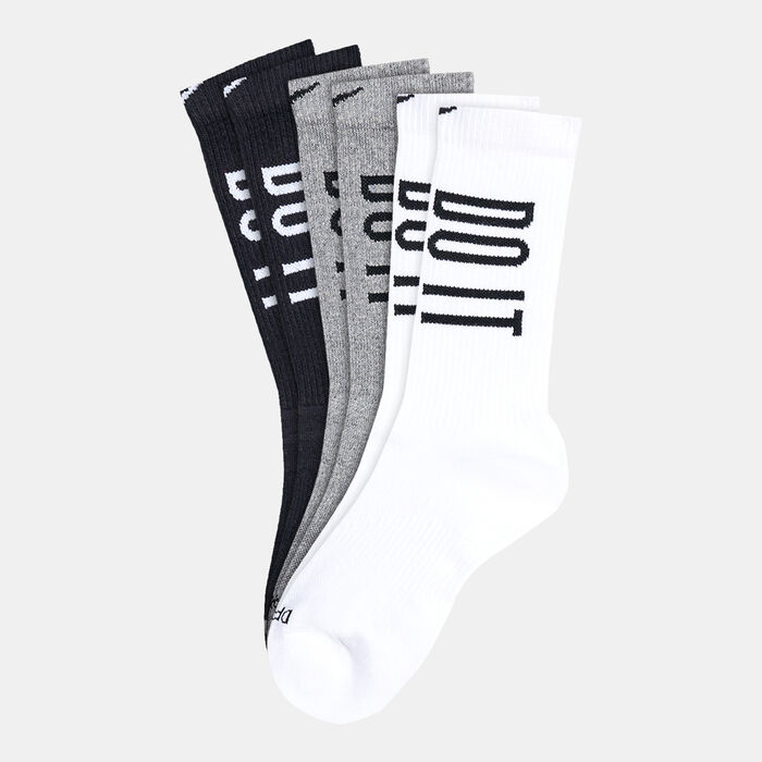 Everyday Plus Just Do It Socks (3 Pack) Everyday Plus Just Do It Socks (3 Pack) image number 0