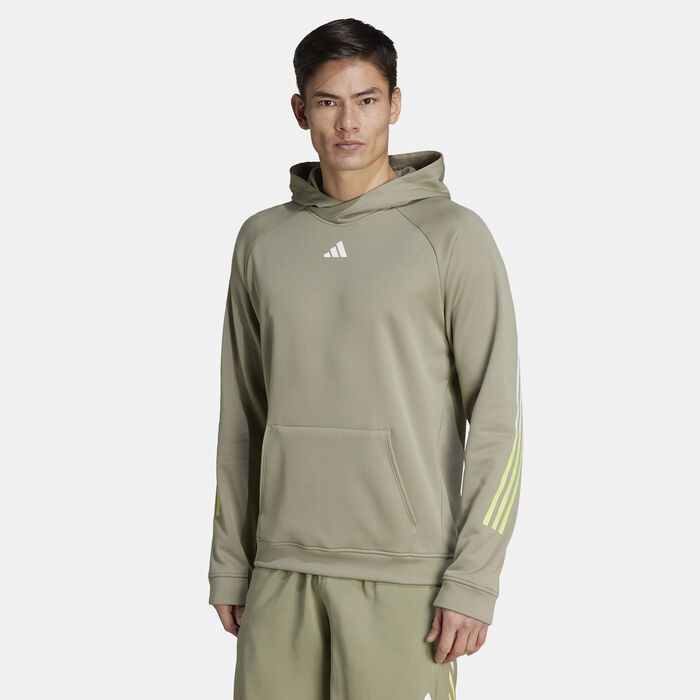 Men's Train Icons 3-Stripes Training Hoodie Men's Train Icons 3-Stripes Training Hoodie image number 0
